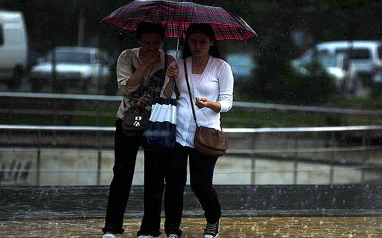 Meteoroloji'den sağanak uyarısı!Sıcaklık azalıyor listede birçok il var