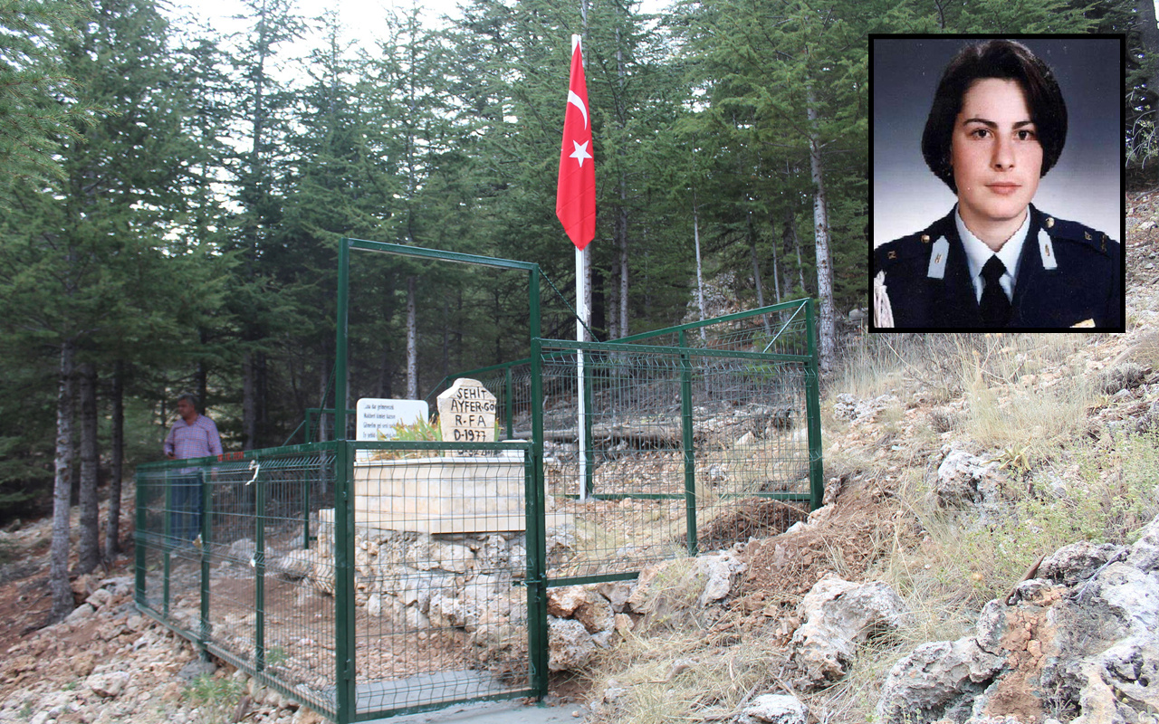 Türkiye'nin ilk şehit kadın pilotu olmuştu! İkinci mezarı yapıldı