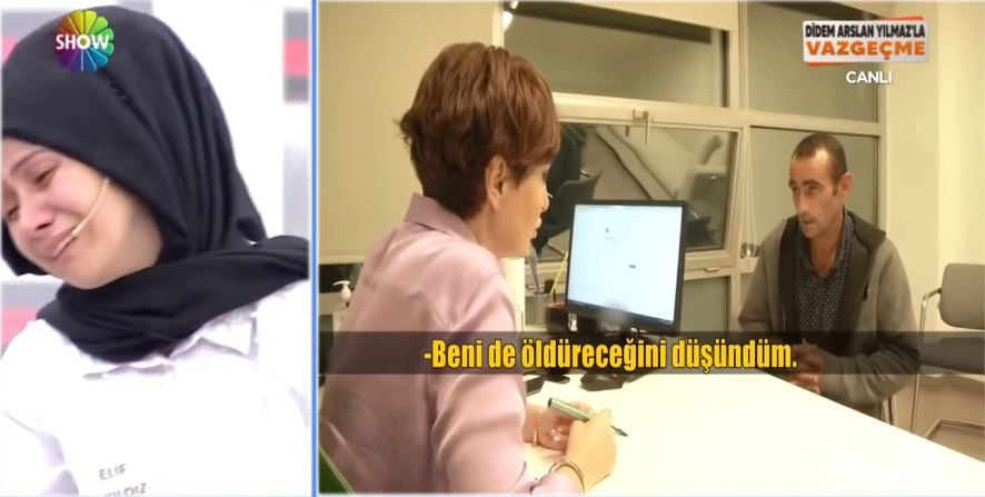 Didem Arslan'ın Show TV'deki programında canlı yayında sinir krizi