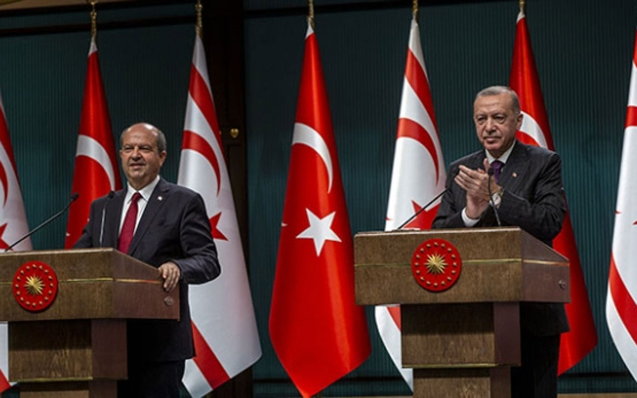 Cumhurbaşkanı Erdoğan'dan Ersin Tatar'a kutlama