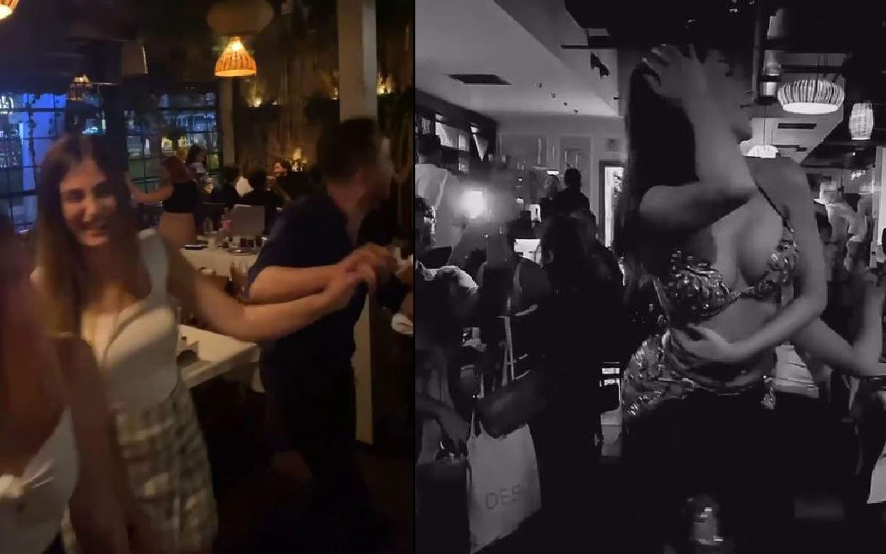 Şişli'de dansözlü korona eğlencesi yapıp sosyal medyada paylaştılar