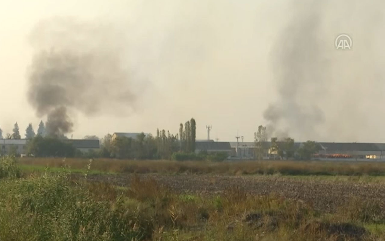 Ermenistan, Azerbaycan'ın Terter kentindeki bir pamuk fabrikasını vurdu