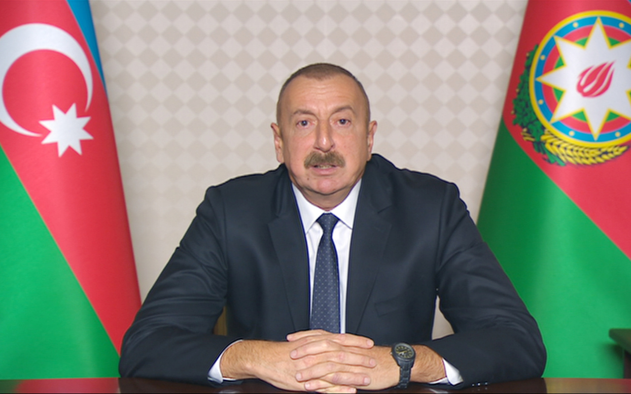 Aliyev'den Ermenistan'a Barış anlaşması çağrısı