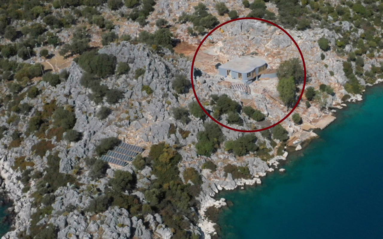 Antalya'da İngiliz'in kaçak villası tepki çekmişti bakanlık harekete geçti