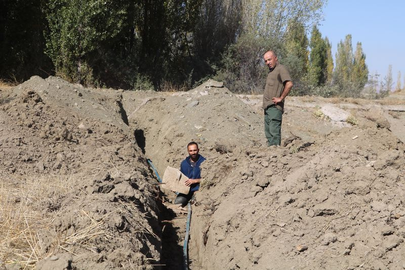 Sivas'ta lahit mezar bulduklarını sandılar! Bakın gerçek ne çıktı