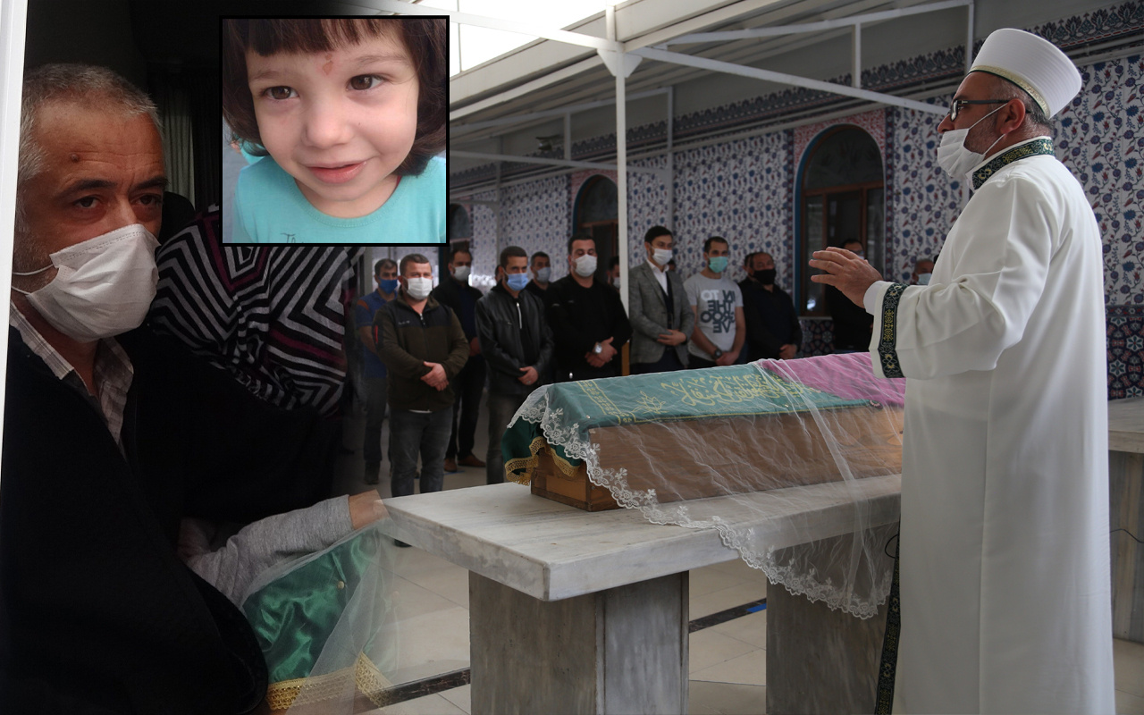 Kocaeli'de 2 yaşındaki çocuk ekmek yüzünden öldü! Cenazede son bakışı yürek burktu