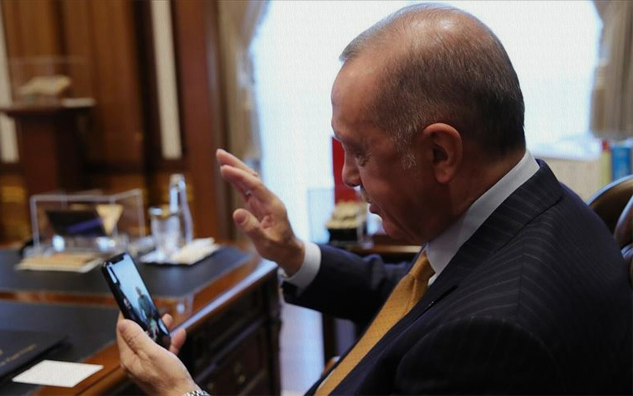 Cumhurbaşkanı Erdoğan koronavirüsü atlatan 120 yaşındaki kadınla konuştu