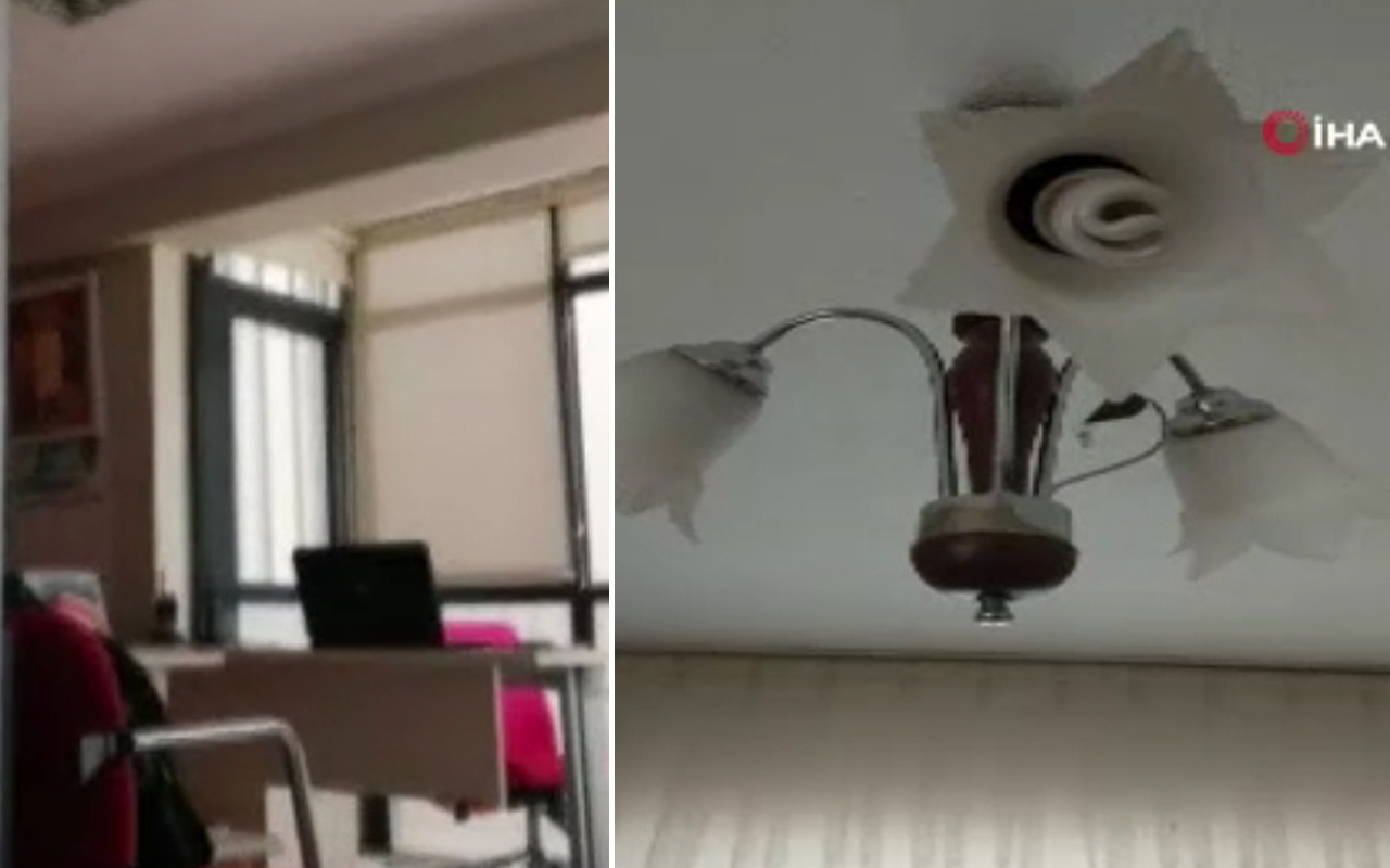 İzmir'de 6.6 büyüklüğünde sallandı! İşte deprem anı