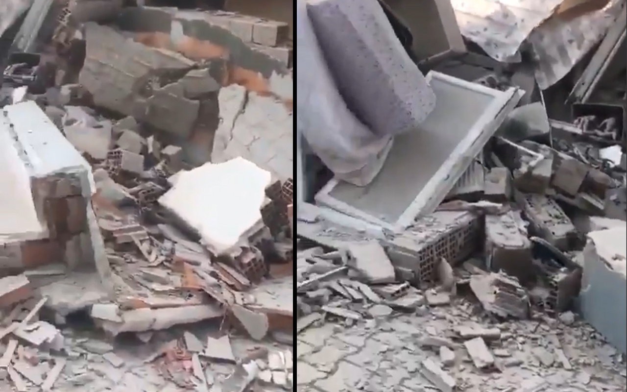 İzmir'de deprem sonrası çöken bina enkazından çığlık sesleri geldi