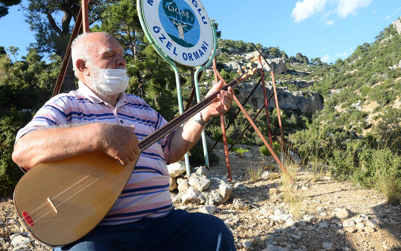 Mersin'de 20 yılda 50 bin fidan dikti 'Yeşil' aşığı Musa Eroğlu'nun tek bir isteği var