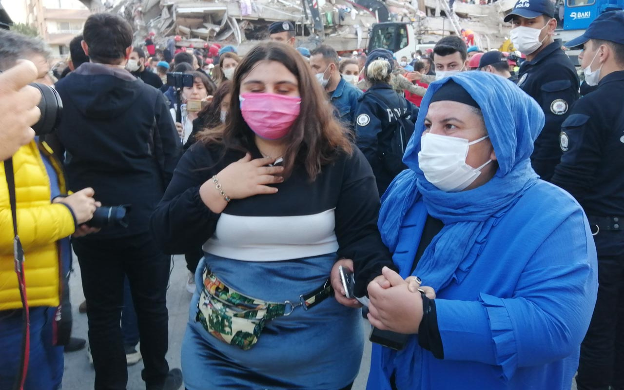 İzmir'de arama kurtarma çalışmaları sürüyor: Saatler sonra kız çocuğu sesi duyuldu