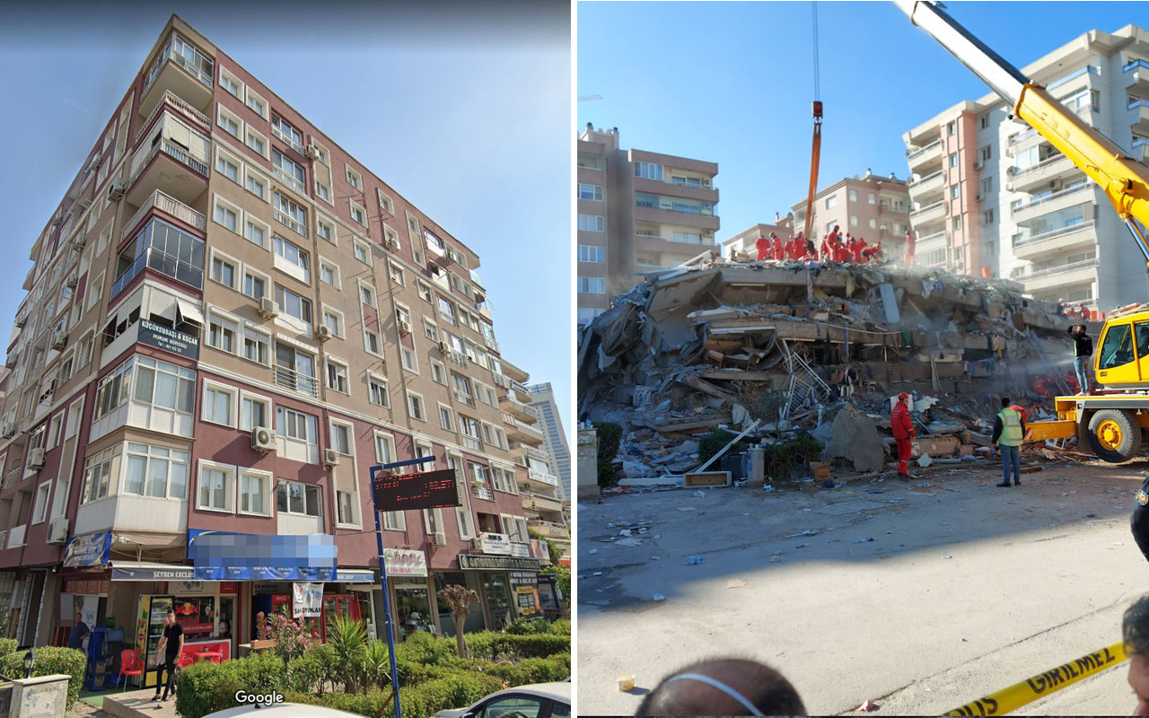 Rızabey Apartmanı'nın yıkılmadan önceki halinin fotoğrafları ortaya çıktı