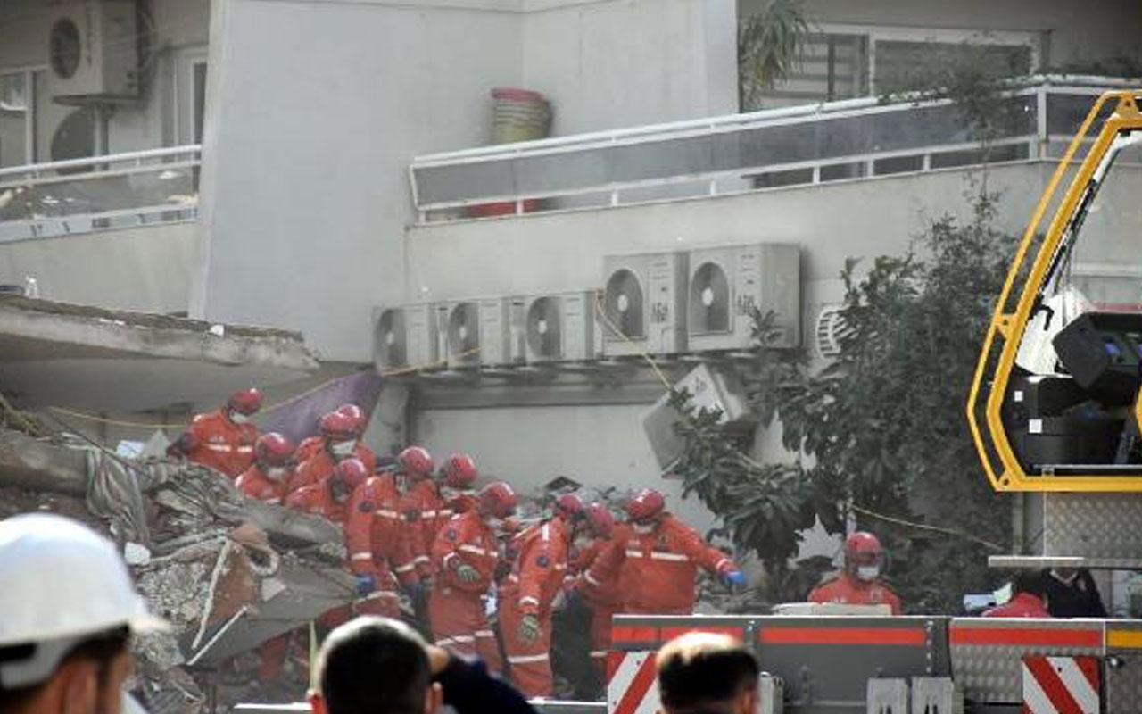 İzmir'den bir acı haber daha! Çöken binanın asansöründe cansız bedeni bulundu