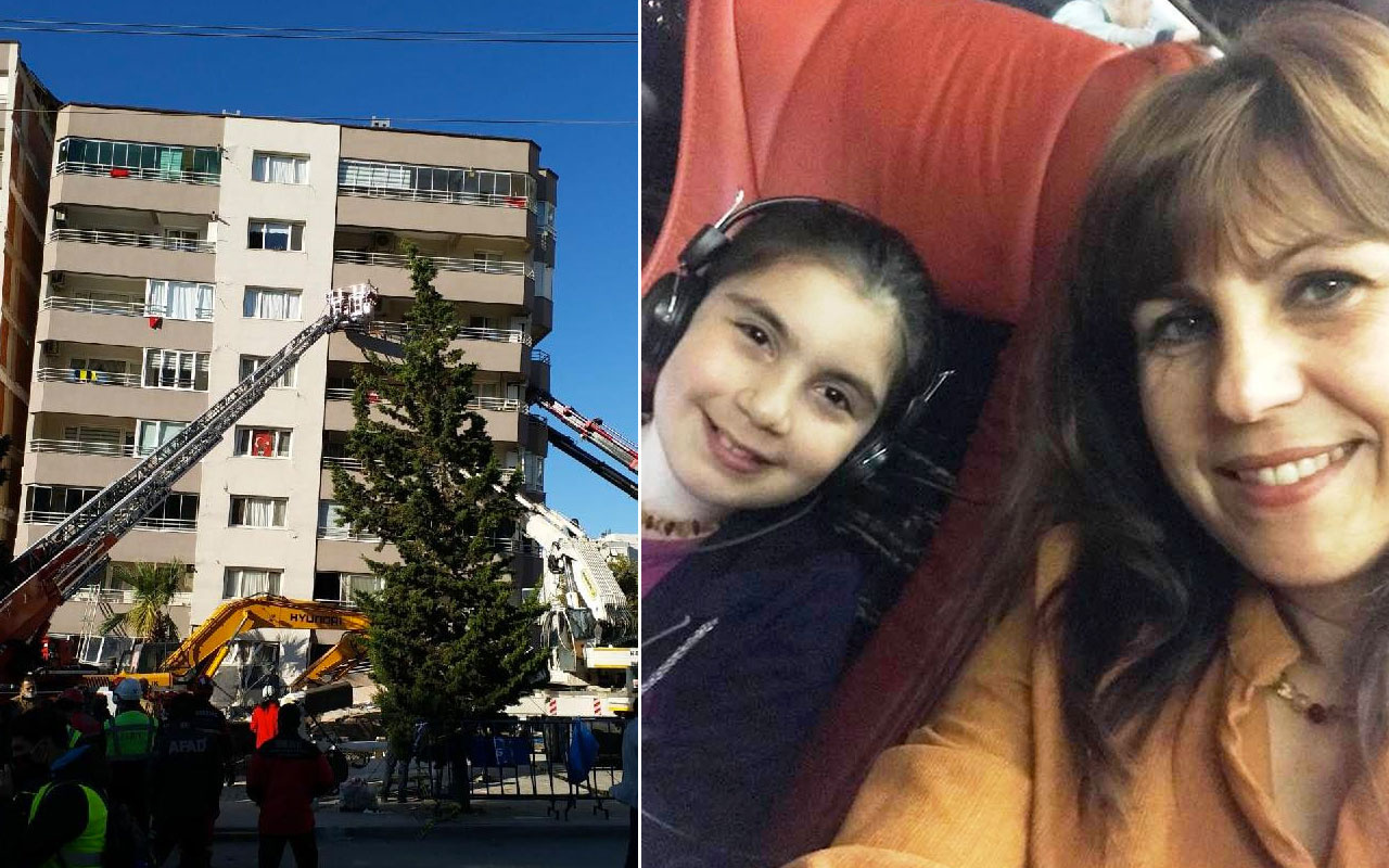 Aydınlı anne ve kızı depremde hayatını kaybetti