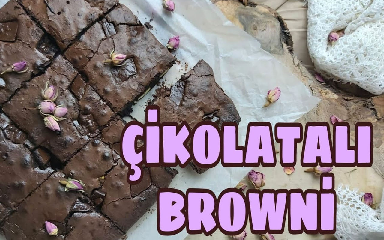 Gerçek brownie nasıl yapılır enfes bir tat!