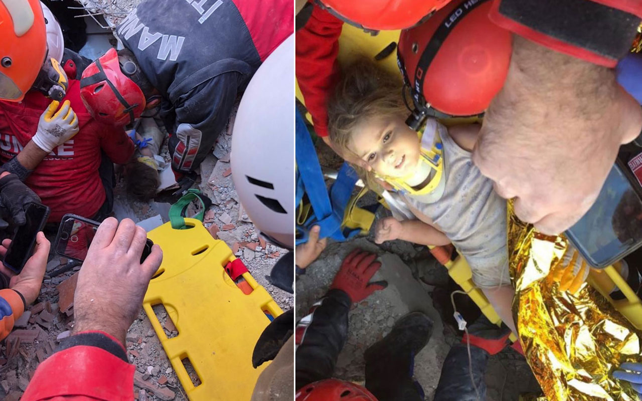 İzmir depreminde 91 saat sonra mucize! Ayda bebek enkazdan canlı çıkarıldı