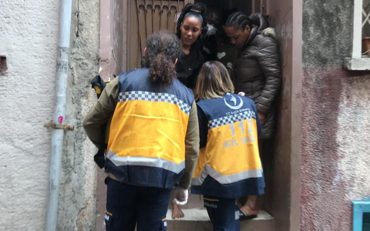 Beyoğlu'nda yangın! Alevler evi sardı yabancı uyruklu 2 kadın etkilendi