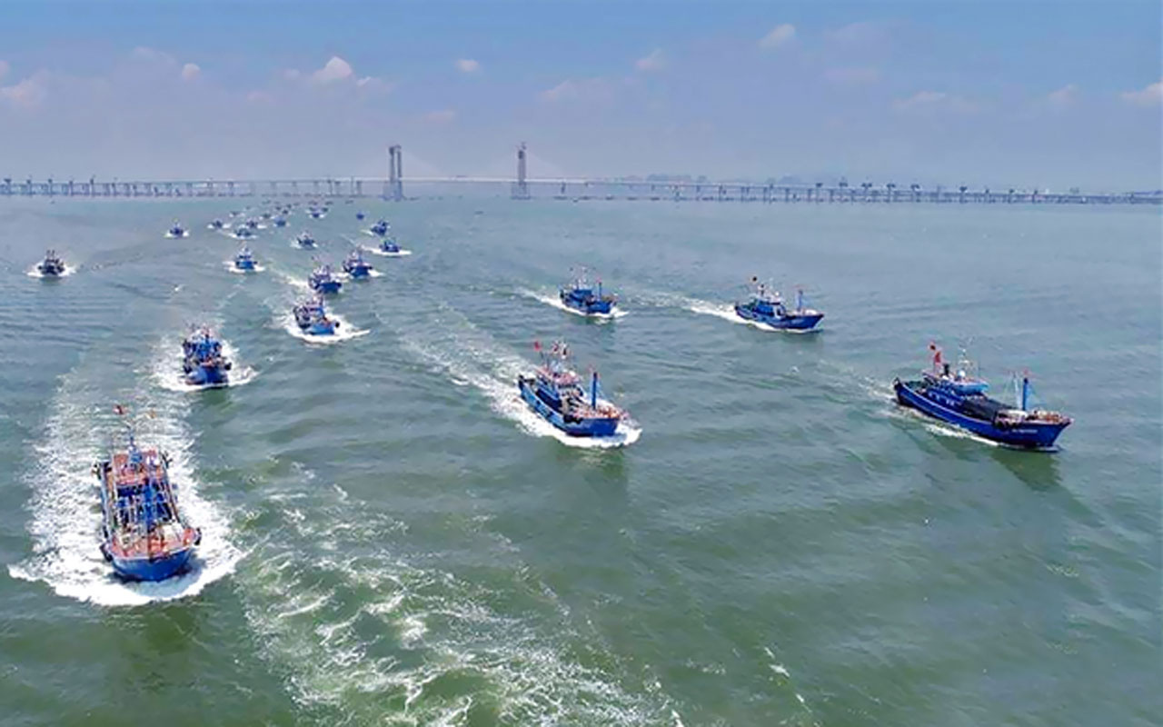 Japonya'dan Çinli 4 bin balıkçı gemisine 'münhasır ekonomik bölgemi terk et' uyarısı