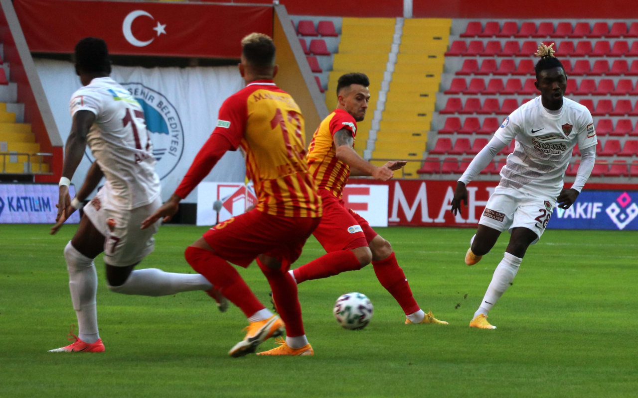 Hatayspor'a Kayserispor deplasmanında tek gol yetti
