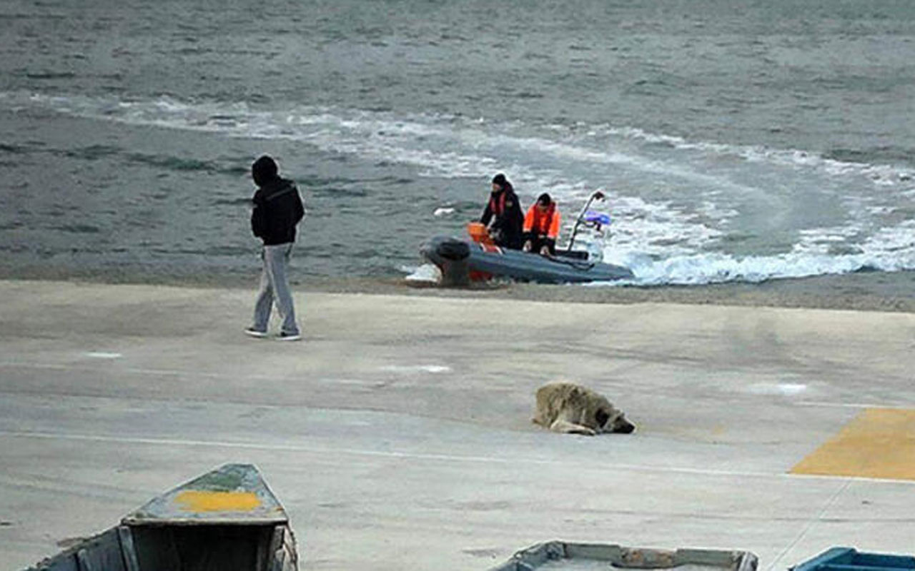 Saros Körfezi'nde balıkçı teknesi battı