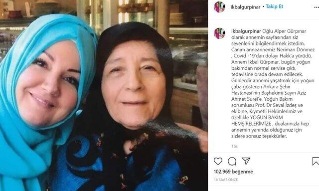 Yoğun bakımdaki İkbal Gürpınar'a acı haber! Annesinden sonra babası da öldü