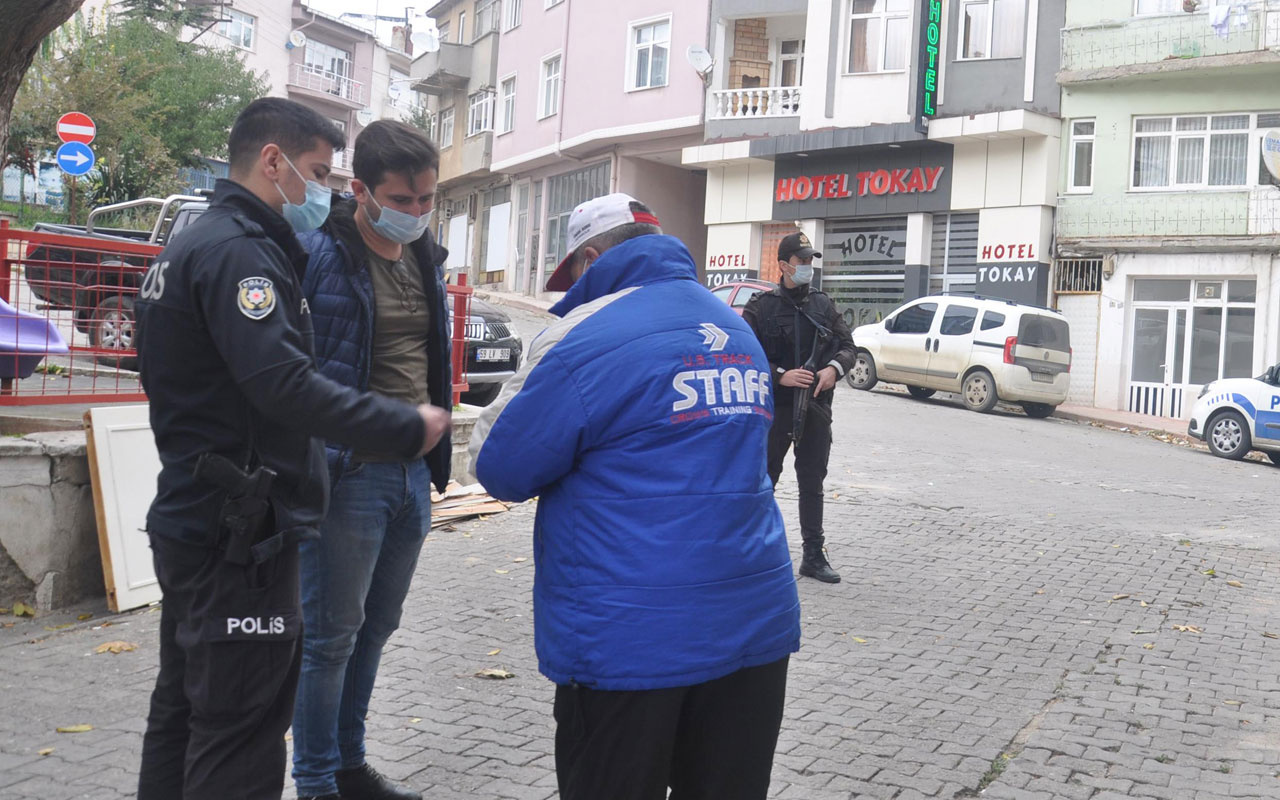 Maske takmadı polise 'kimliğim yok' dedi emniyete davet edilince bakın ne yaptı!