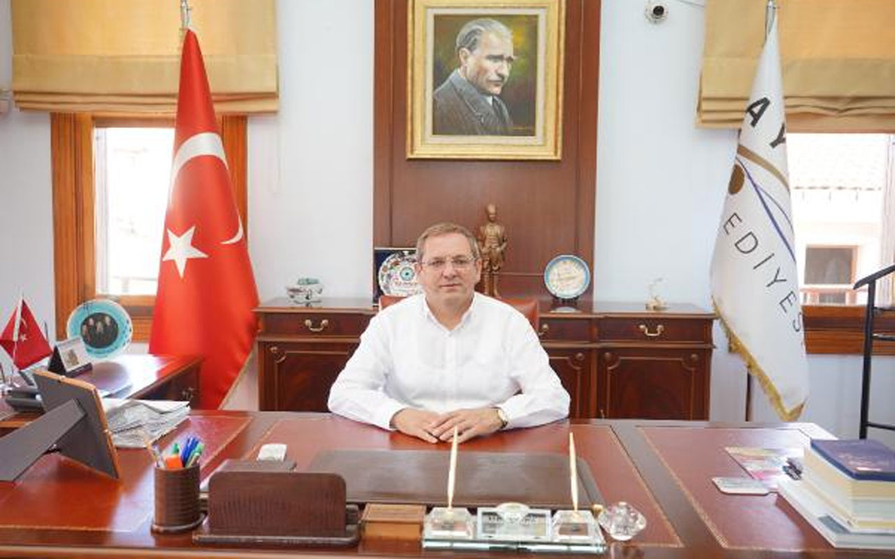 Ayvalık Belediye Başkanı Mesut Ergin'in Covid-19 testi pozitif çıktı