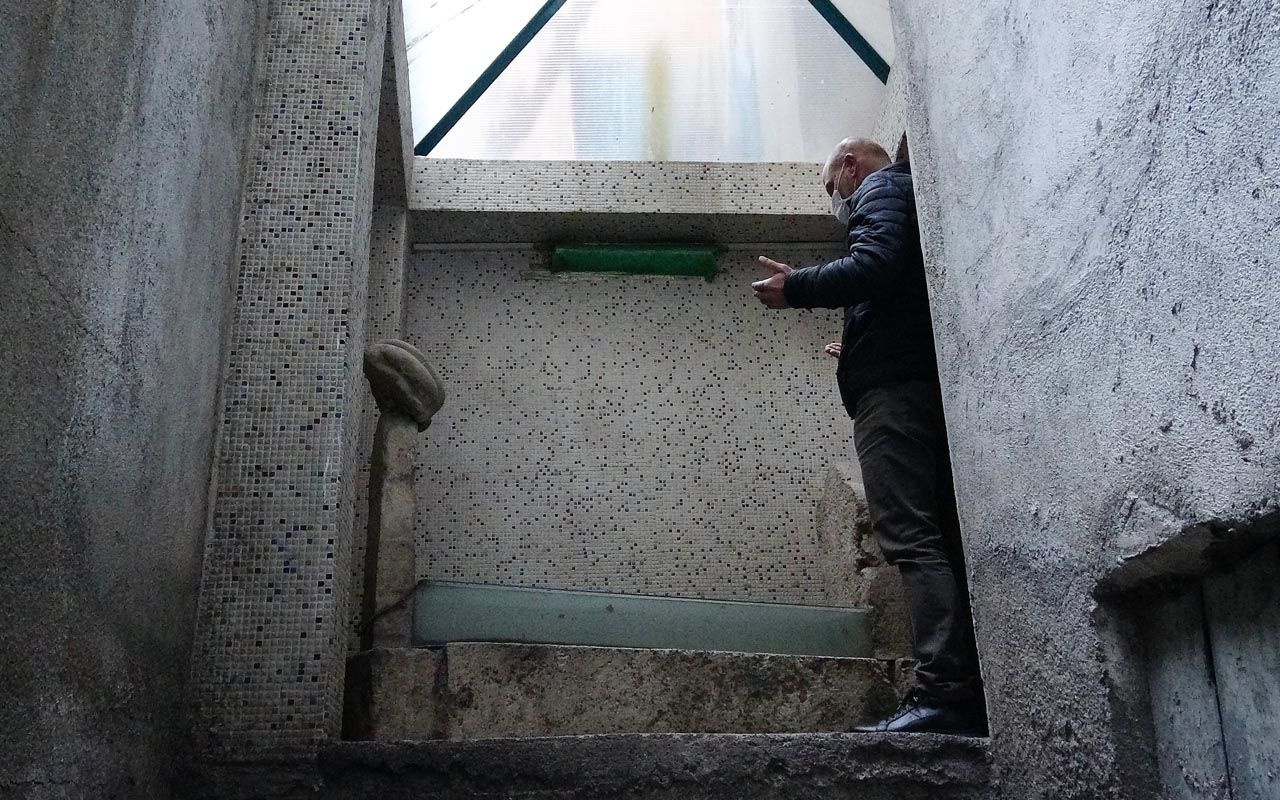 Tokat'ta iki bina arasında meçhul mezarlık! Mahalle sakini araştırılmasını istiyor