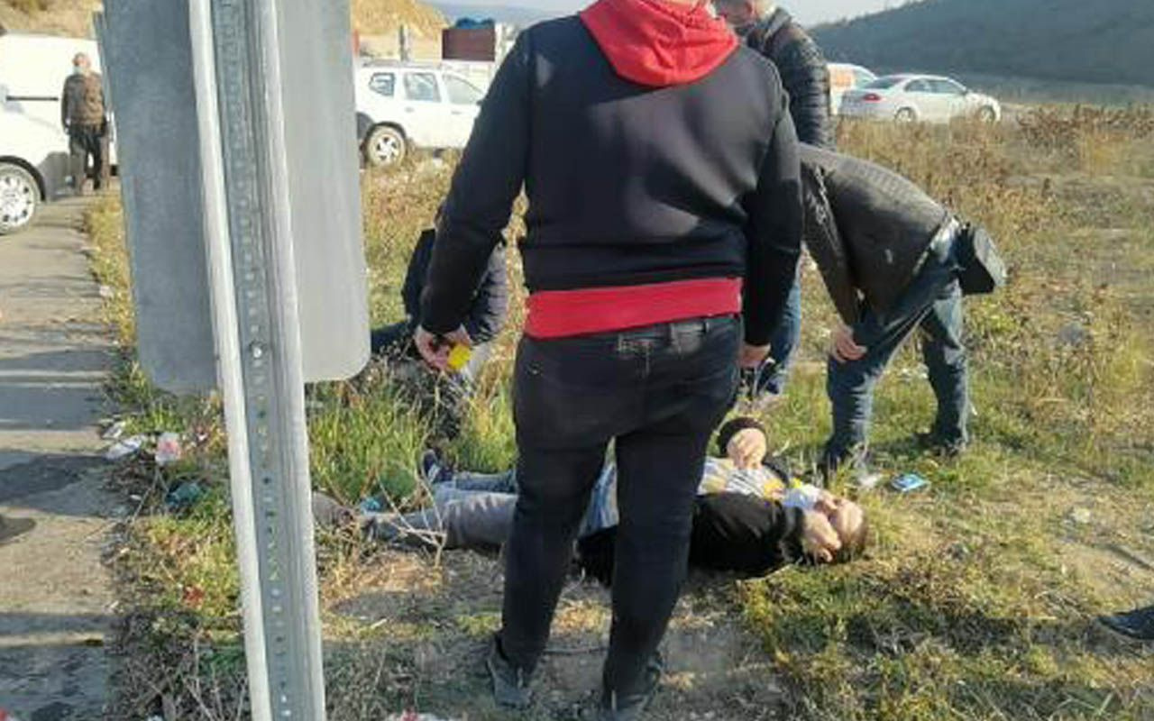 Bursa'daki kazada can pazarı! Araçta sıkışanlar oldu 2'si ağır 7 kişi yaralandı