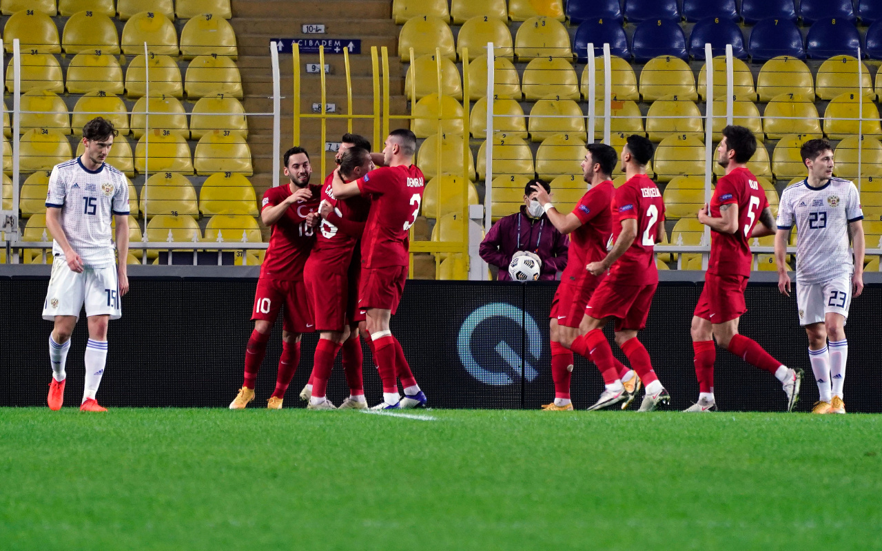 Türkiye Rusya UEFA Uluslar Ligi maçı golleri ve geniş özeti