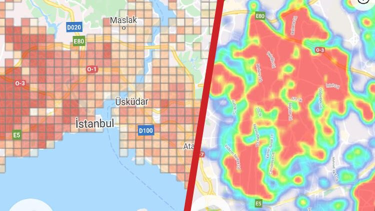 İstanbul'da kısıtlamanın ardından şok eden harita! İşte ilçe ilçe son durum