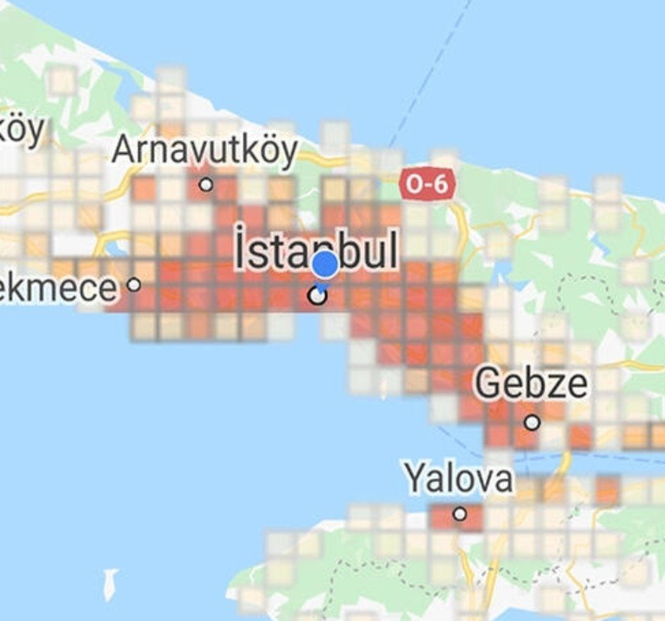 İstanbul'da kısıtlamanın ardından şok eden harita! İşte ilçe ilçe son durum