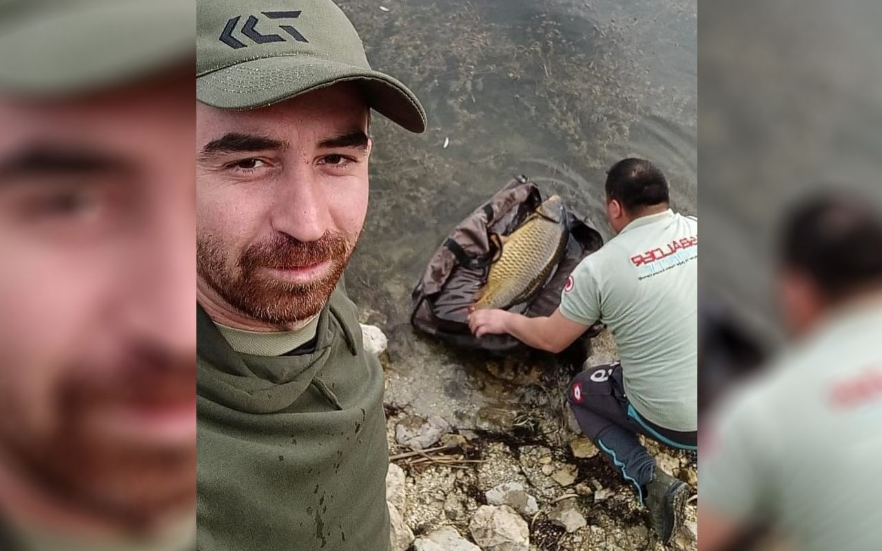 Eskişehir'de sarılmak için avlıyor 600 liralıyı suya geri bırakıyor