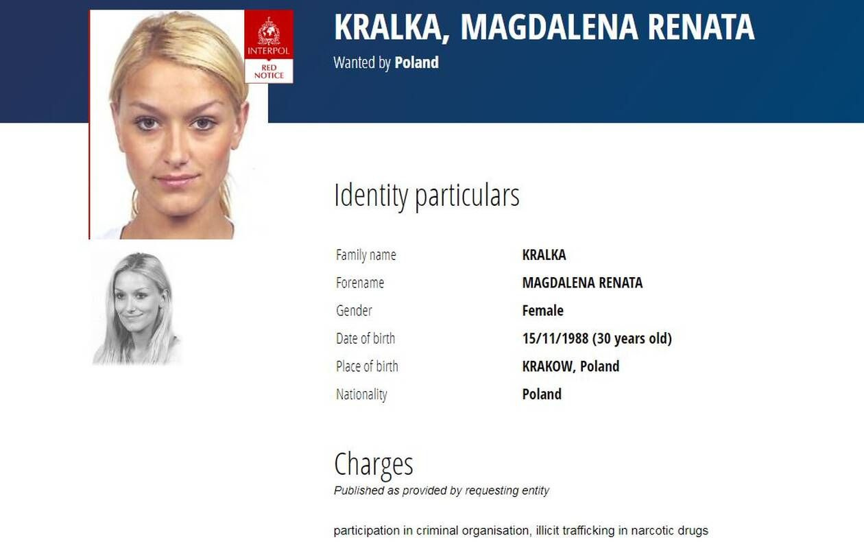 Güzel çete lideri Magdalena Kralka yakalandı! Uyuşturucu baronluğu kurmuş