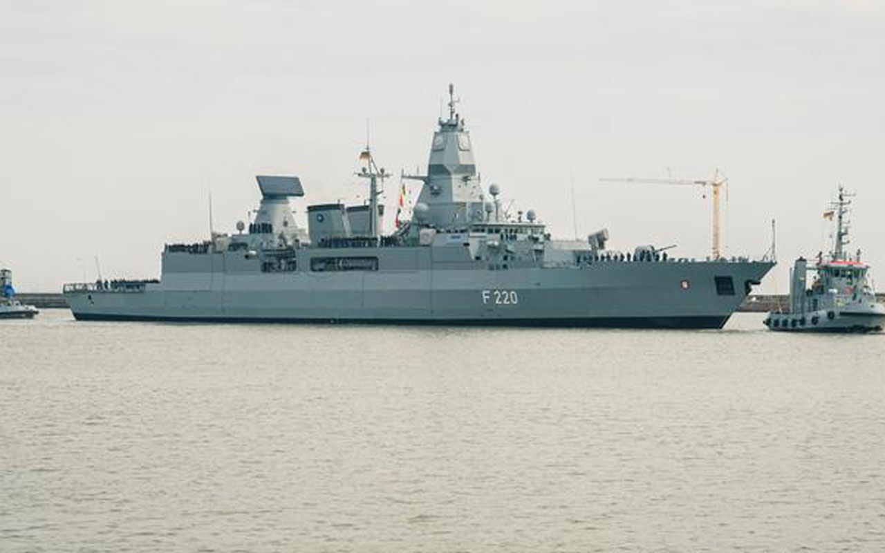 Doğu Akdeniz'de skandal arama! Alman askerleri Türk gemisini bastı Türkiye sert tepki gösterdi