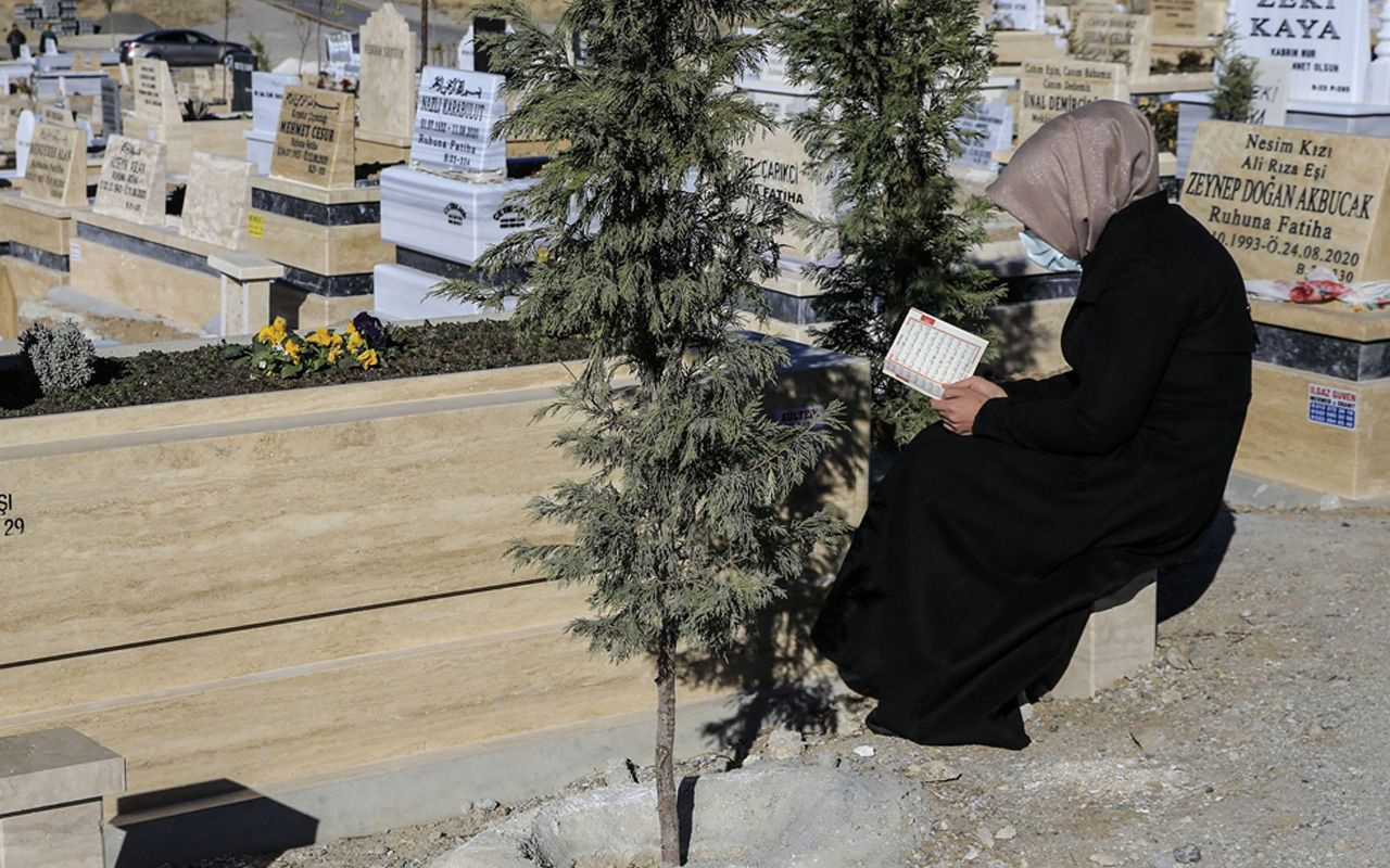 Ankara'da koronadan ölecekler için yeni mezarlar hazır! Ürperten manzara