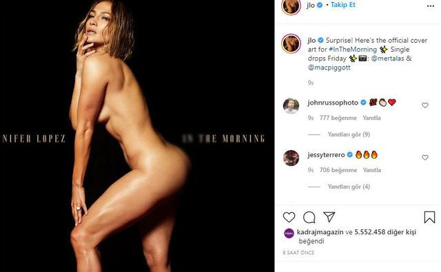 Türk fotoğrafçı Mert Alaş'a Jennifer Lopez çıplak pozlar verdi beğeni yağdı