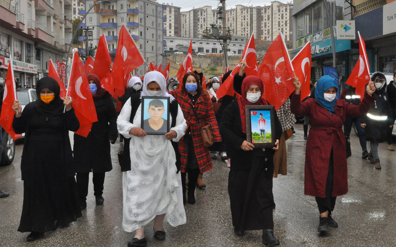 Şırnak annelerinin eylemine HDP'lilerden çirkin engelleme