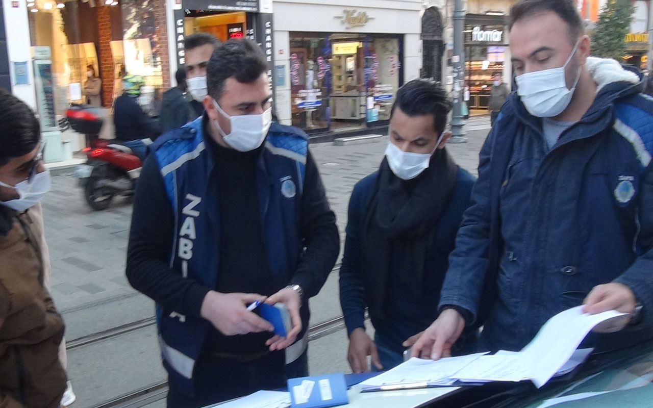 Taksim'de denetim! ‘Televizyon izlemiyorum, haberim yok’ dedi cezadan kurtulamadı