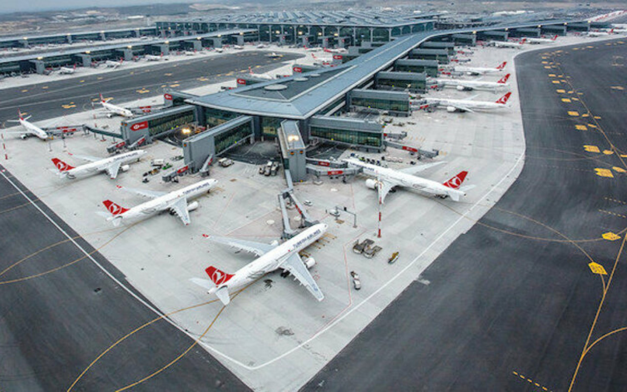 İstanbul Havalimanı uçuş sayısı bakımından Avrupa'nın zirvesinde