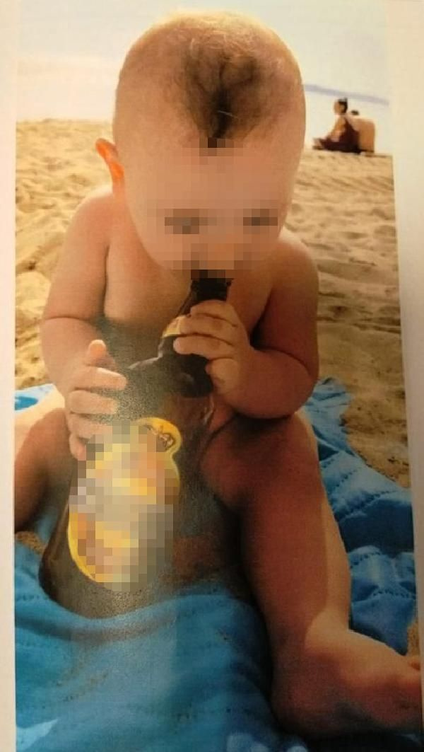 Böyle anne mi olur! 1.5 yaşındaki bebeğe alkol içirip fotoğrafını paylaştı ifadesi ortaya çıktı