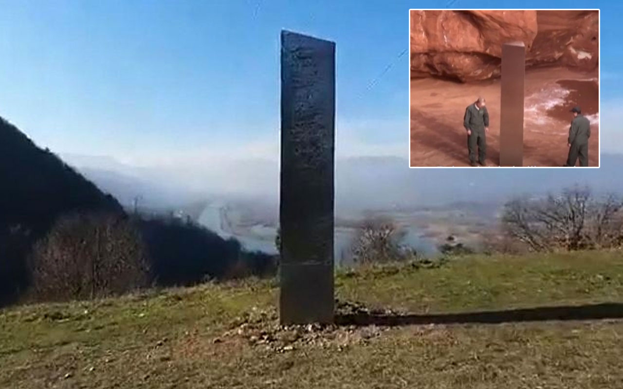 ABD'nin ardından Romanya'da da gizemli metal monolit blok ortaya çıktı