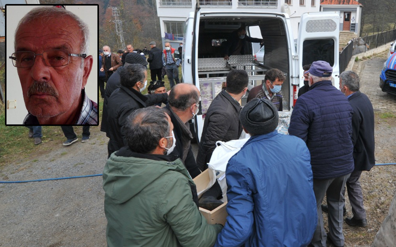 Trabzon'da 71 yaşındaki adam feci şekilde can verdi