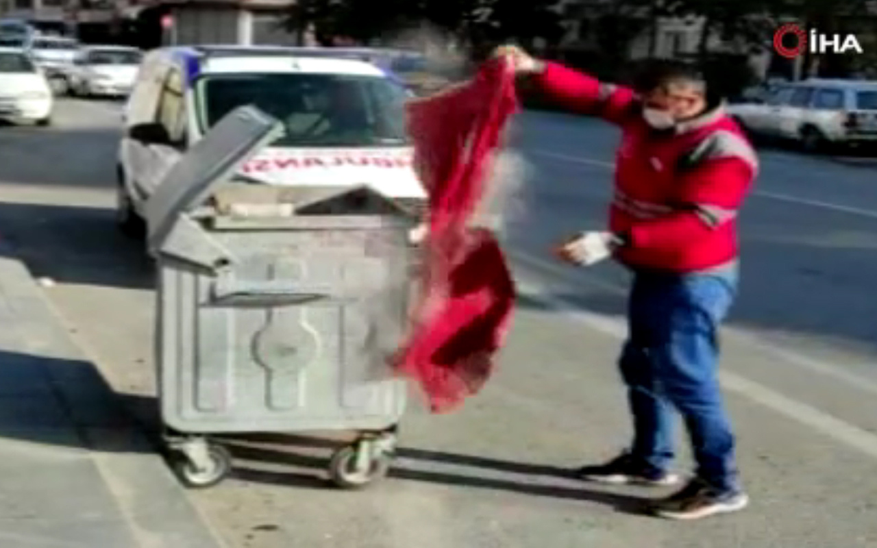 Kayseri'de izleyenleri duygulandıran görüntü! Ambulans görevlisinin hareketi büyük takdir topladı