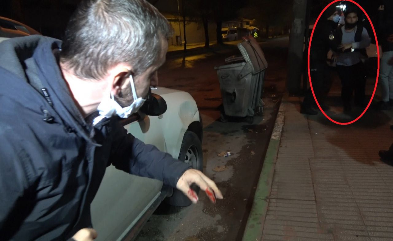 Bursa'da kısıtlamayı ihlal eden boksör DHA muhabirinin burnunu kırdı