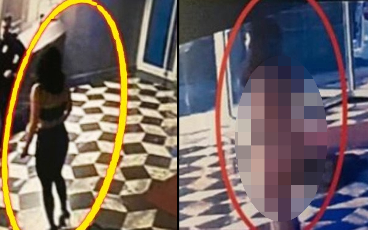İstanbul'da oteli bastı çırılçıplak soyundu! Şok eden görüntüler ortaya çıktı