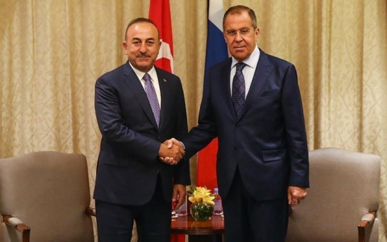 Bakan Mevlüt Çavuşoğlu, Rus mevkidaşı Sergey Lavrov ile görüştü