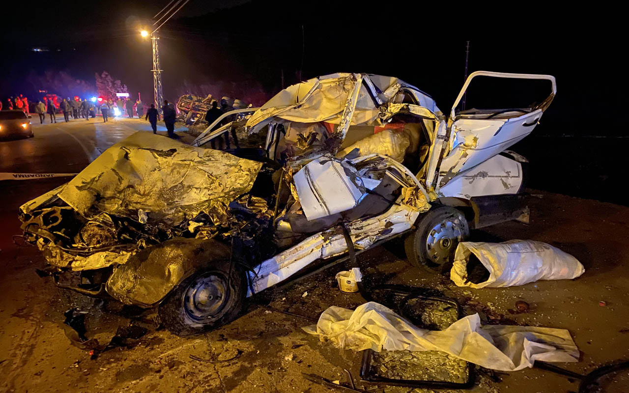 Samsun'da feci kaza: Anne ve oğlu hayatını kaybetti