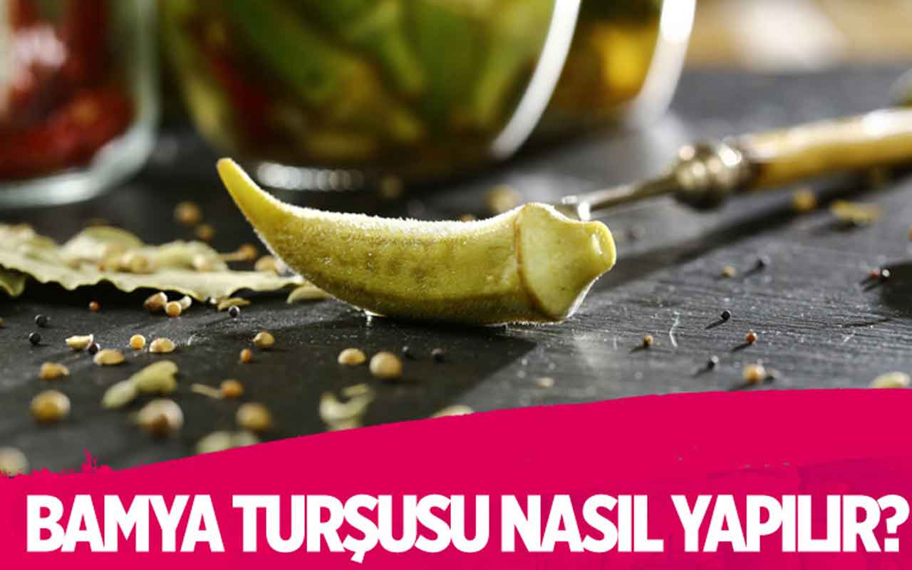 Evde bamya turşusu nasıl yapılır?