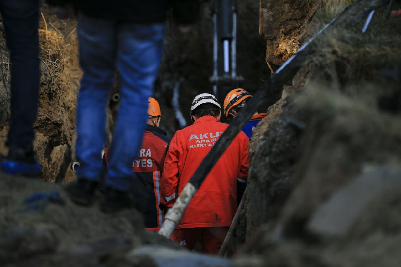 Ankara'da inşaat alanında toprak kayması sonucu 2 işçi öldü
